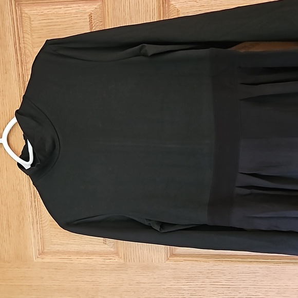 STYLEWE SZ. L Romper Beatiful long sleeve high neck black wide Leg romper NWT - Picture 8 of 9